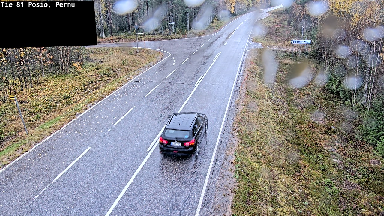 Weather Camera Image Road 81 Posio, Pernu, Posio, Lappi