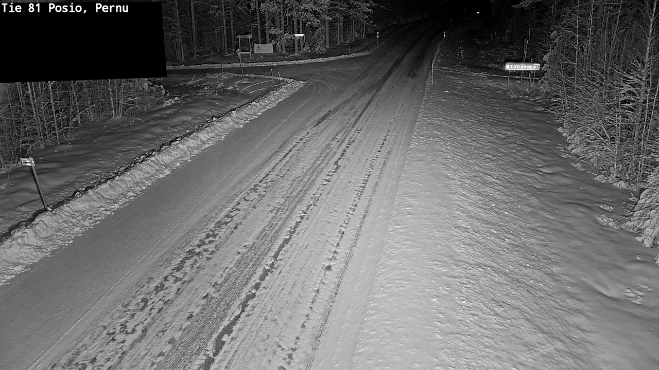 Kelikamerat Kuva Tie 81 Posio, Pernu, Posio, Lappi