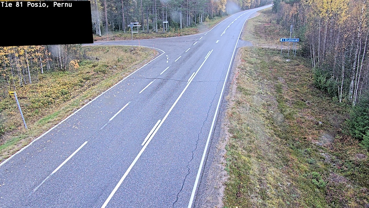 Kelikamerat Kuva Tie 81 Posio, Pernu, Posio, Lappi