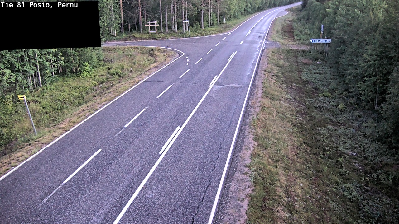 Kelikamerat Kuva Tie 81 Posio, Pernu, Posio, Lappi
