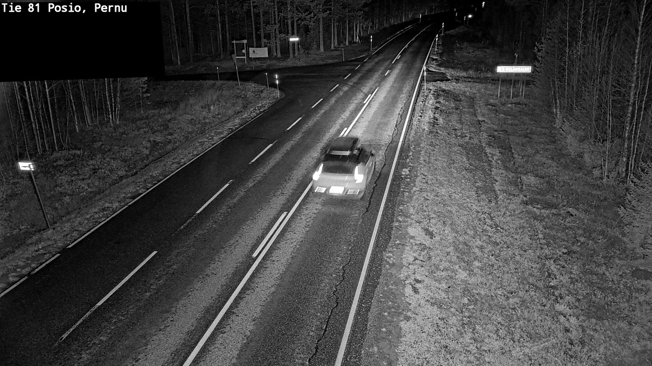 Kelikamerat Kuva Tie 81 Posio, Pernu, Posio, Lappi