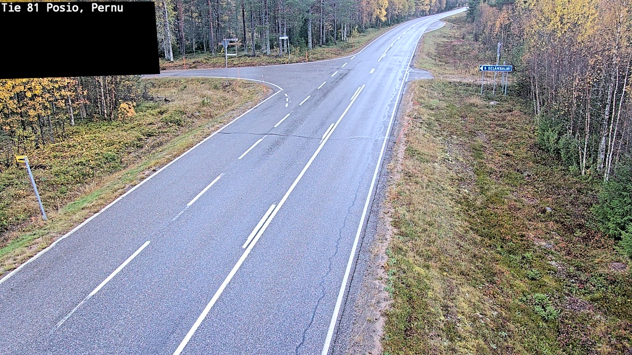 Kelikamerat Kuva Tie 81 Posio, Pernu, Posio, Lappi