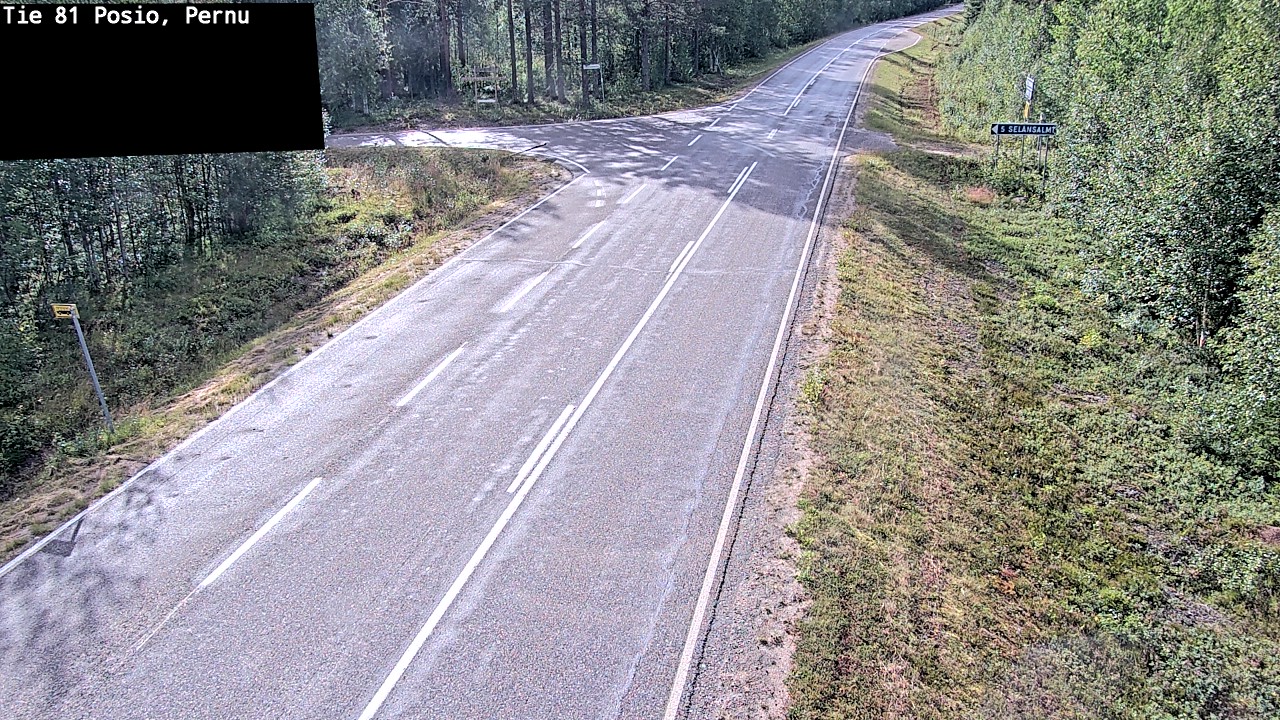 Kelikamerat Kuva Tie 81 Posio, Pernu, Posio, Lappi