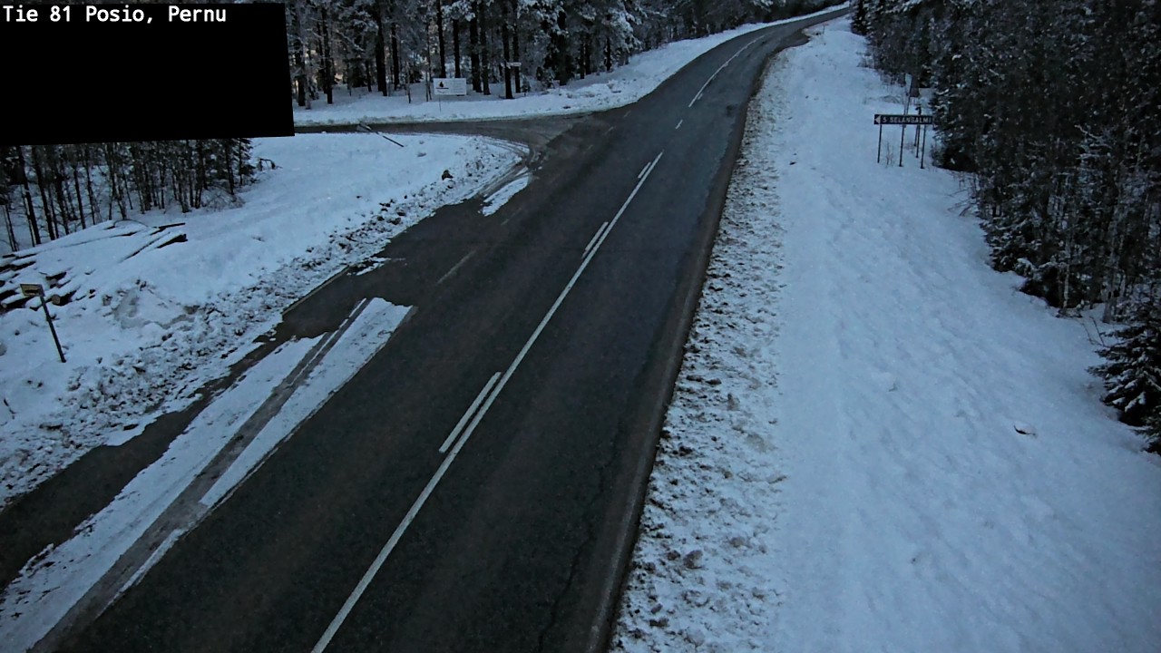 Kelikamerat Kuva Tie 81 Posio, Pernu, Posio, Lappi