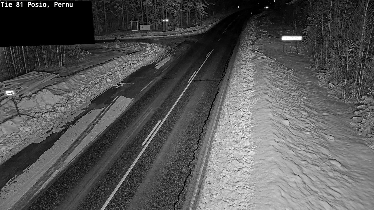 Kelikamerat Kuva Tie 81 Posio, Pernu, Posio, Lappi