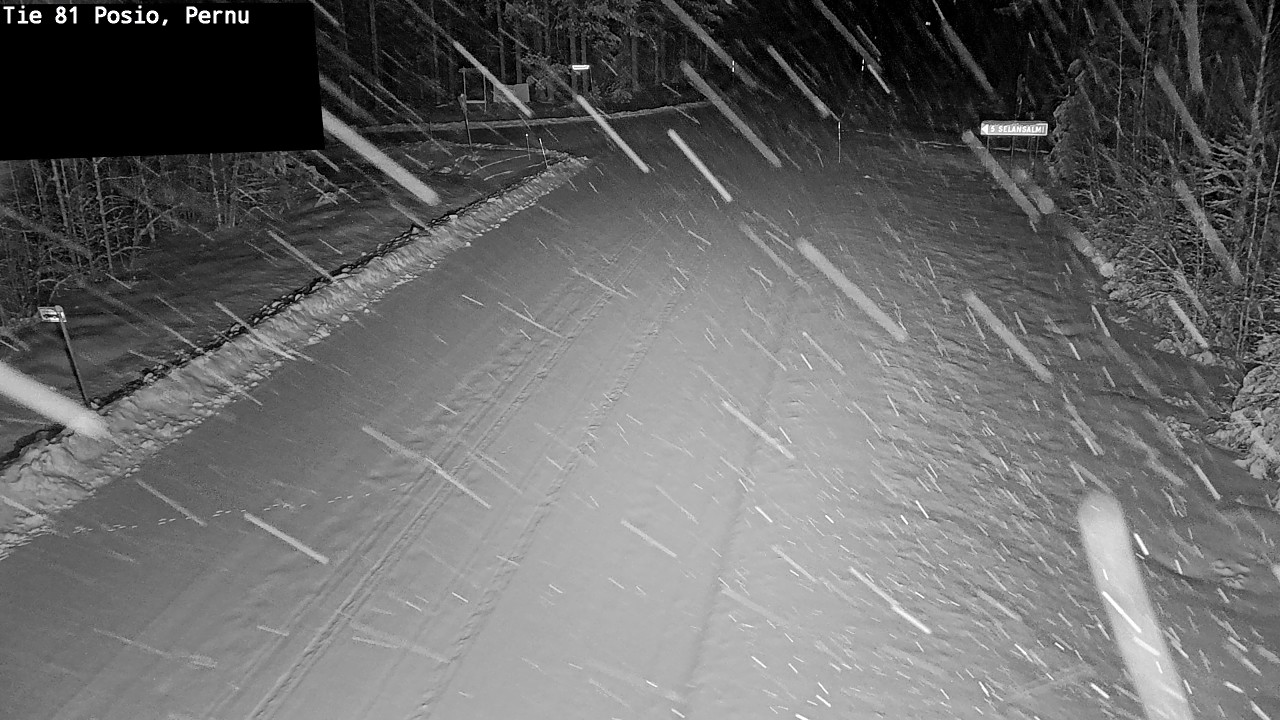 Kelikamerat Kuva Tie 81 Posio, Pernu, Posio, Lappi