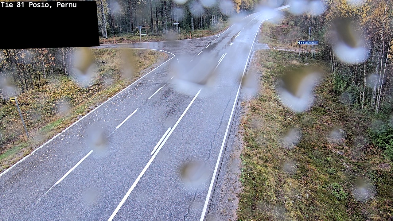 Weather Camera Image Road 81 Posio, Pernu, Posio, Lappi