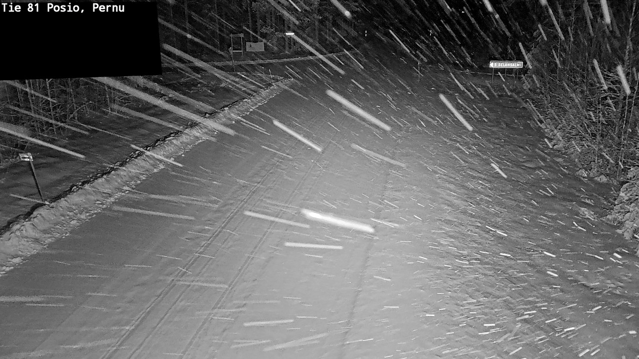 Kelikamerat Kuva Tie 81 Posio, Pernu, Posio, Lappi