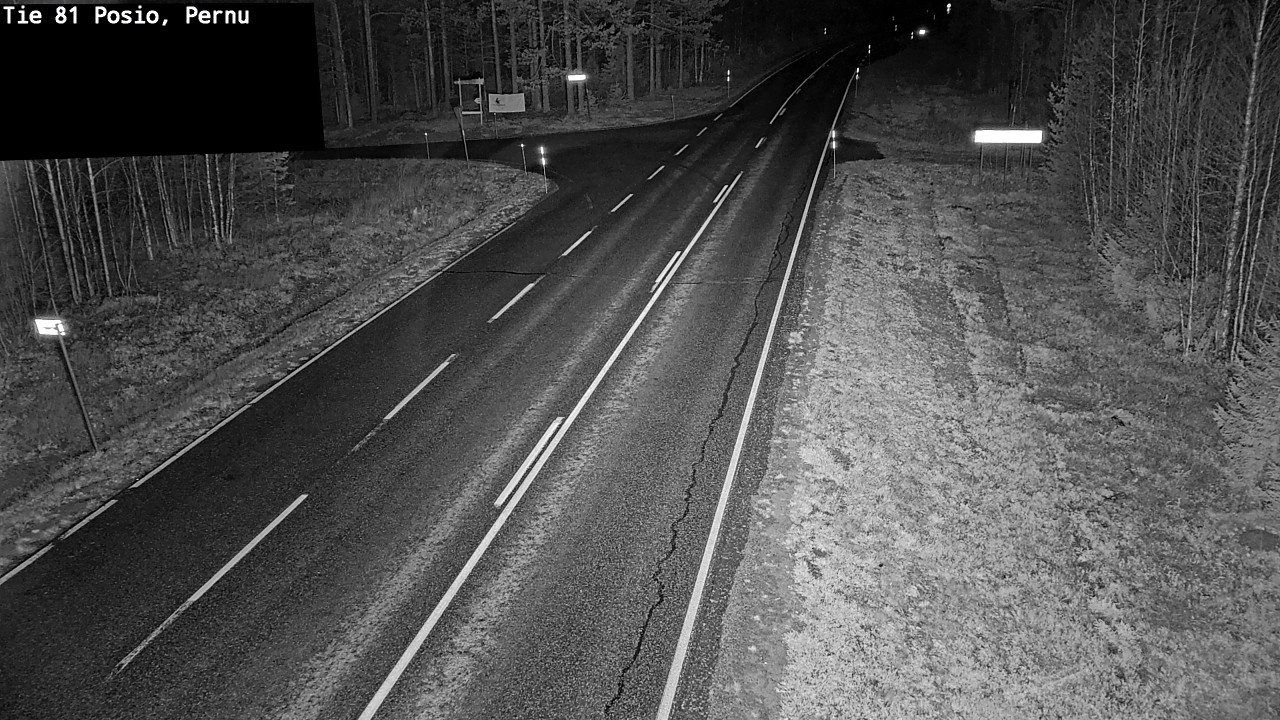 Kelikamerat Kuva Tie 81 Posio, Pernu, Posio, Lappi