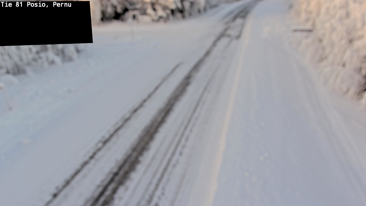 Kelikamerat Kuva Tie 81 Posio, Pernu, Posio, Lappi