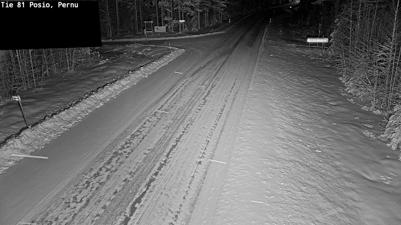 Kelikamerat Kuva Tie 81 Posio, Pernu, Posio, Lappi