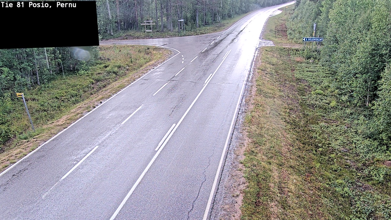 Kelikamerat Kuva Tie 81 Posio, Pernu, Posio, Lappi