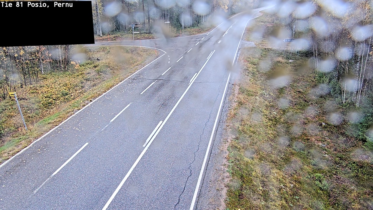 Weather Camera Image Road 81 Posio, Pernu, Posio, Lappi