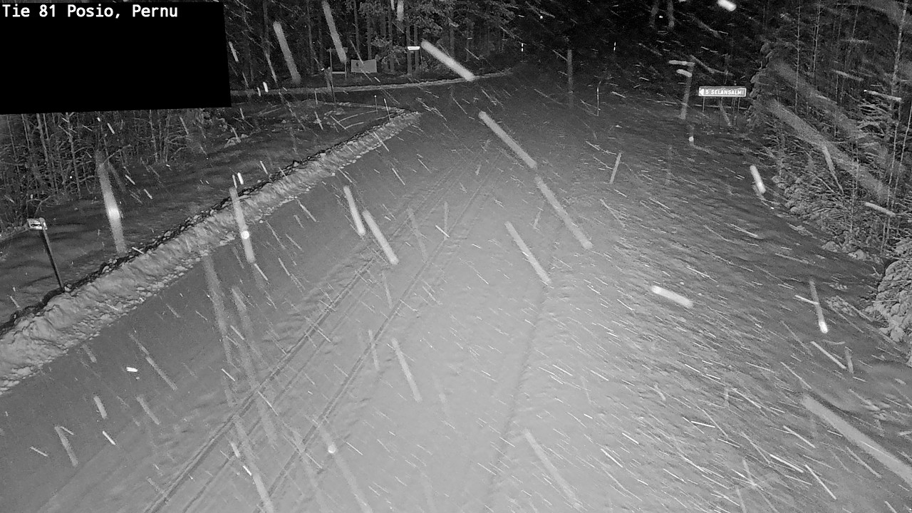 Kelikamerat Kuva Tie 81 Posio, Pernu, Posio, Lappi