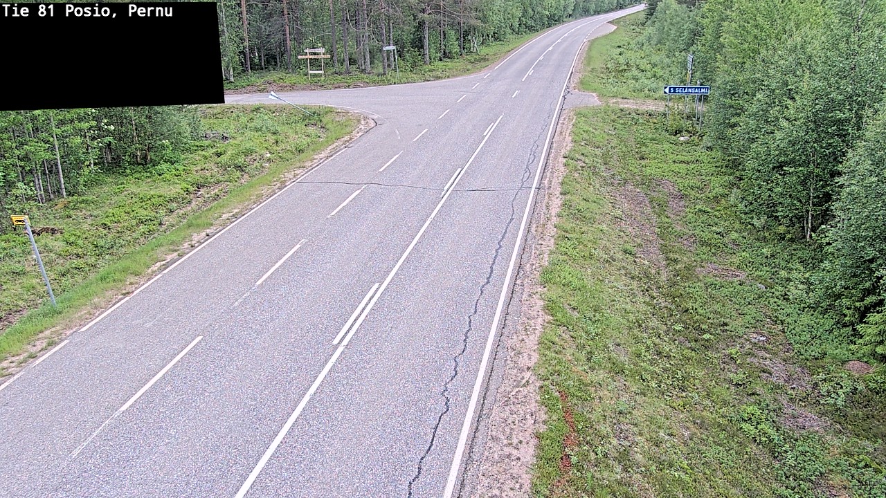 Kelikamerat Kuva Tie 81 Posio, Pernu, Posio, Lappi