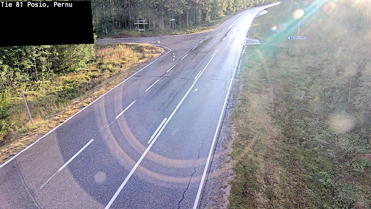 Kelikamerat Kuva Tie 81 Posio, Pernu, Posio, Lappi