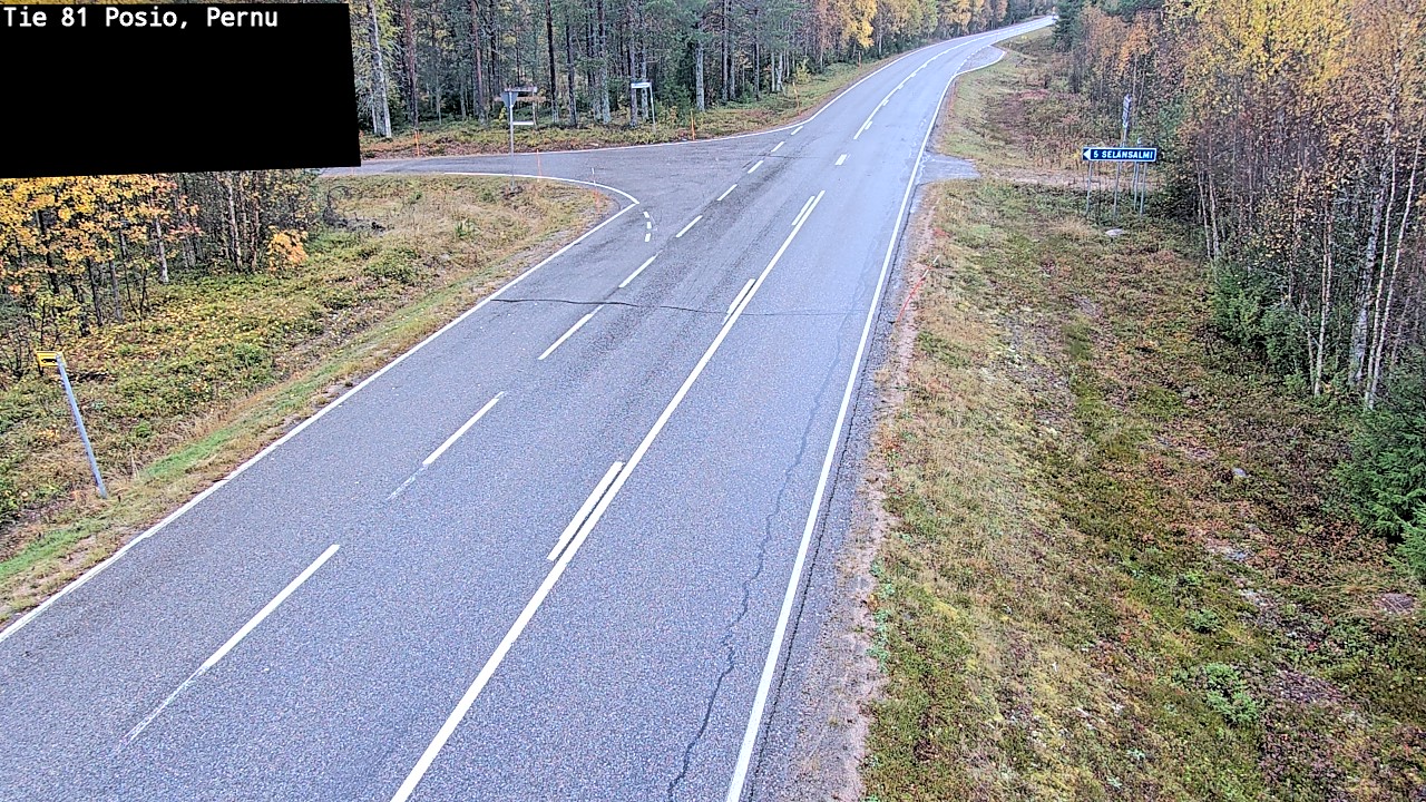 Kelikamerat Kuva Tie 81 Posio, Pernu, Posio, Lappi