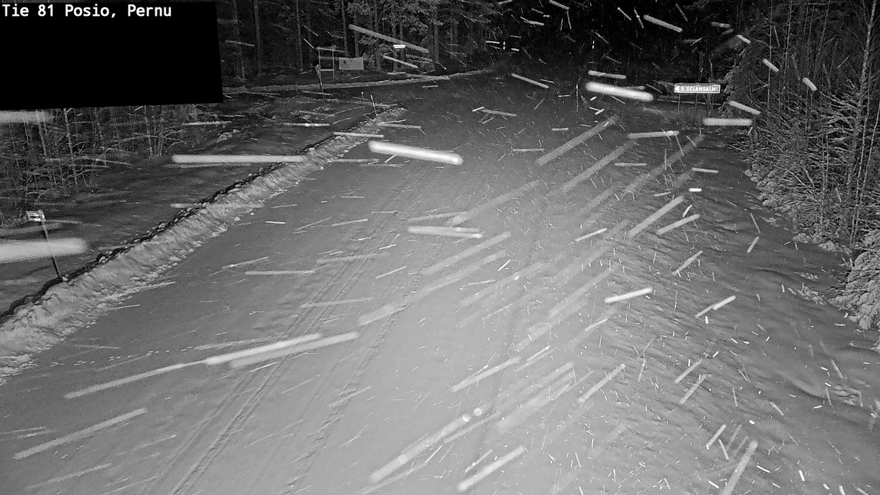 Kelikamerat Kuva Tie 81 Posio, Pernu, Posio, Lappi