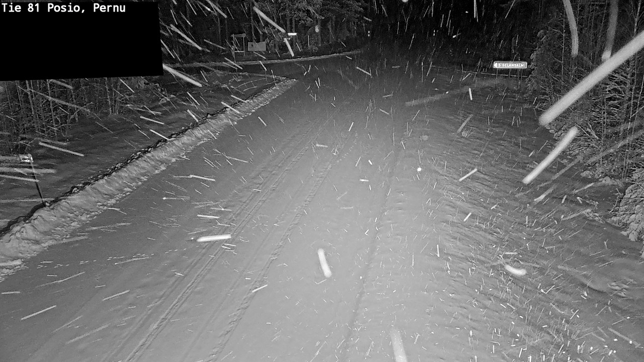 Kelikamerat Kuva Tie 81 Posio, Pernu, Posio, Lappi