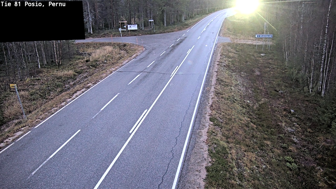 Kelikamerat Kuva Tie 81 Posio, Pernu, Posio, Lappi