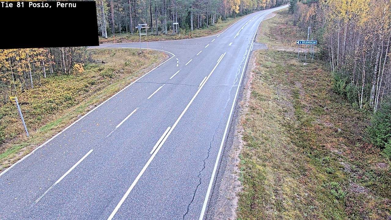Kelikamerat Kuva Tie 81 Posio, Pernu, Posio, Lappi