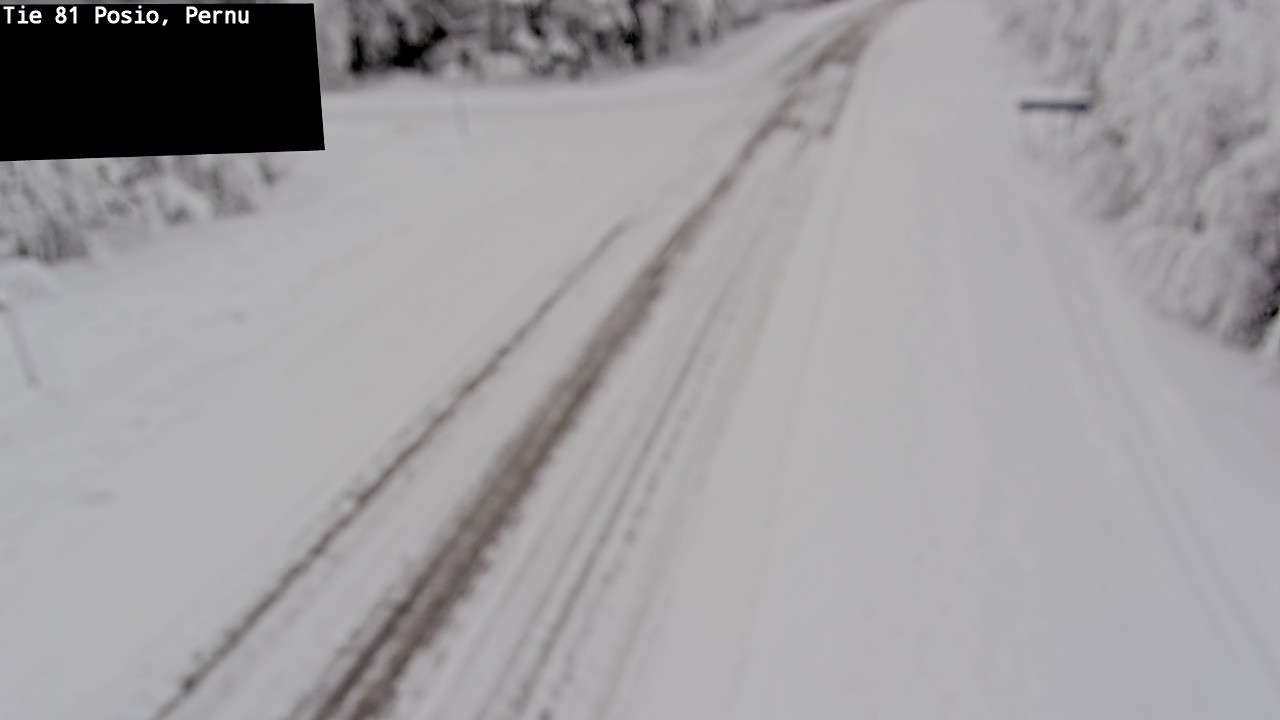 Kelikamerat Kuva Tie 81 Posio, Pernu, Posio, Lappi