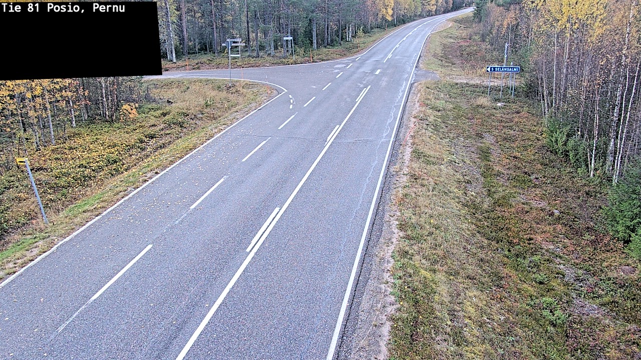 Kelikamerat Kuva Tie 81 Posio, Pernu, Posio, Lappi