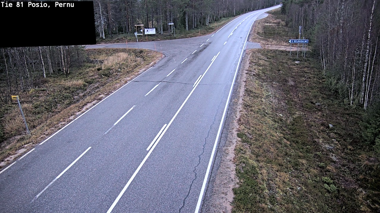 Kelikamerat Kuva Tie 81 Posio, Pernu, Posio, Lappi