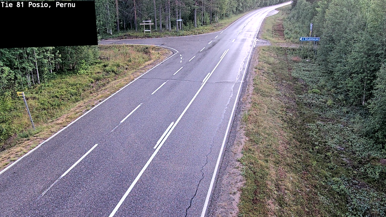 Kelikamerat Kuva Tie 81 Posio, Pernu, Posio, Lappi