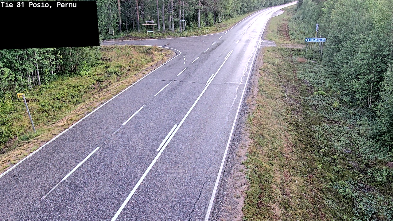 Kelikamerat Kuva Tie 81 Posio, Pernu, Posio, Lappi