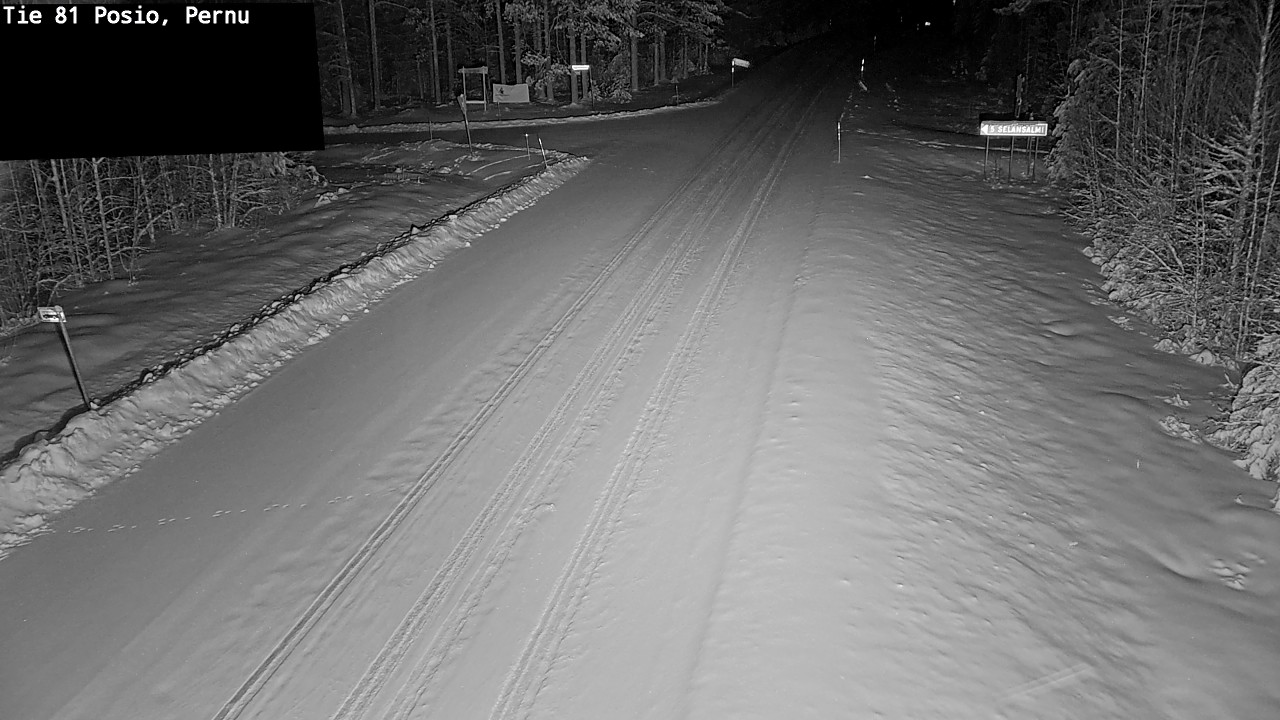 Kelikamerat Kuva Tie 81 Posio, Pernu, Posio, Lappi