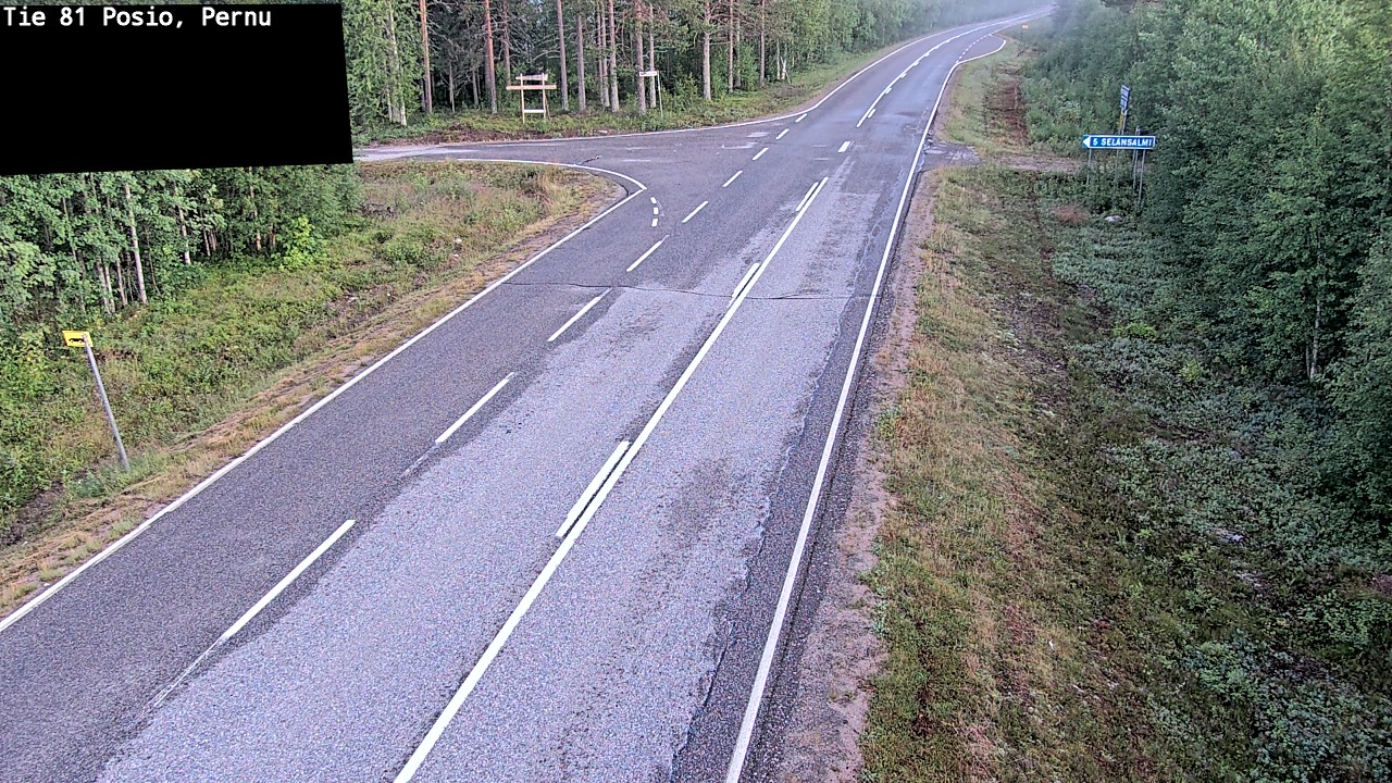 Kelikamerat Kuva Tie 81 Posio, Pernu, Posio, Lappi