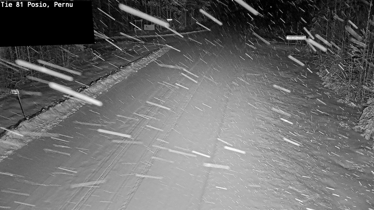 Kelikamerat Kuva Tie 81 Posio, Pernu, Posio, Lappi