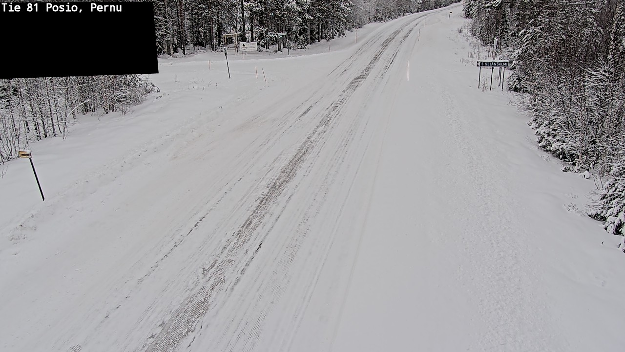 Kelikamerat Kuva Tie 81 Posio, Pernu, Posio, Lappi