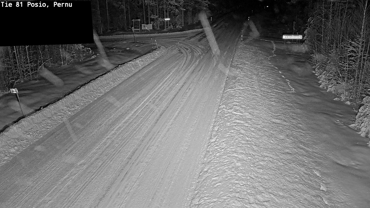Weather Camera Image Road 81 Posio, Pernu, Posio, Lappi