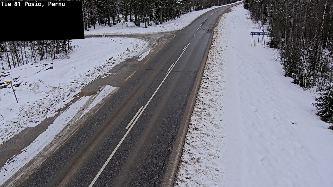 Kelikamerat Kuva Tie 81 Posio, Pernu, Posio, Lappi
