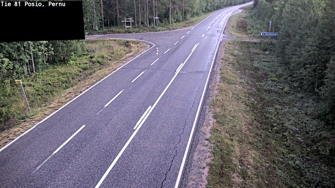 Kelikamerat Kuva Tie 81 Posio, Pernu, Posio, Lappi