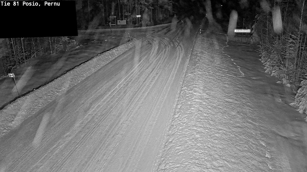 Weather Camera Image Road 81 Posio, Pernu, Posio, Lappi