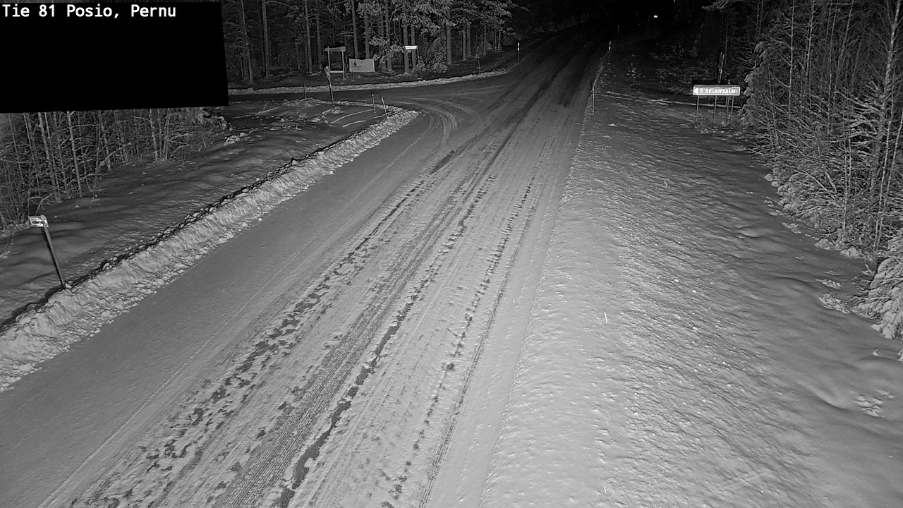 Kelikamerat Kuva Tie 81 Posio, Pernu, Posio, Lappi