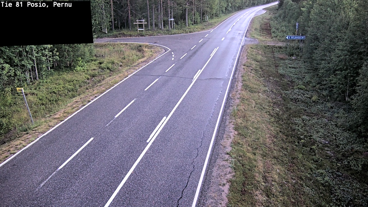 Kelikamerat Kuva Tie 81 Posio, Pernu, Posio, Lappi