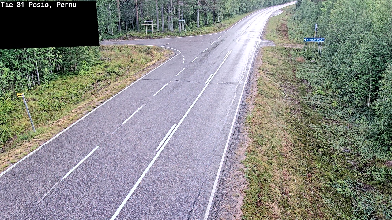 Kelikamerat Kuva Tie 81 Posio, Pernu, Posio, Lappi