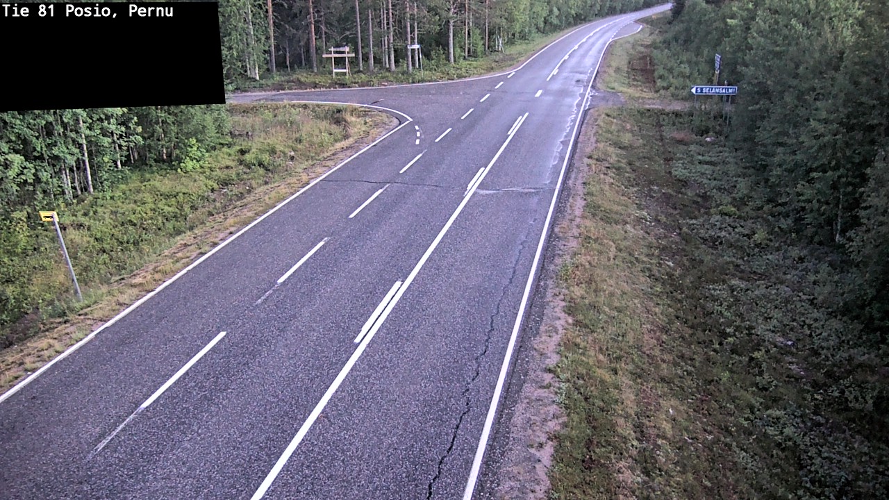 Kelikamerat Kuva Tie 81 Posio, Pernu, Posio, Lappi