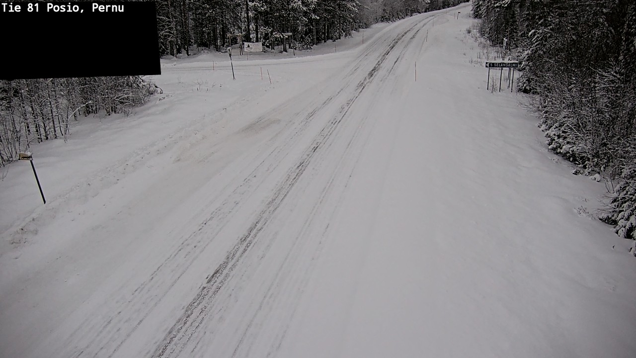 Kelikamerat Kuva Tie 81 Posio, Pernu, Posio, Lappi