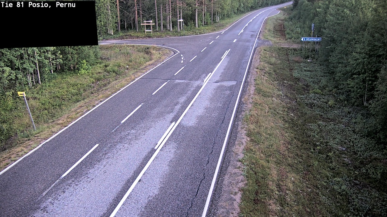 Kelikamerat Kuva Tie 81 Posio, Pernu, Posio, Lappi