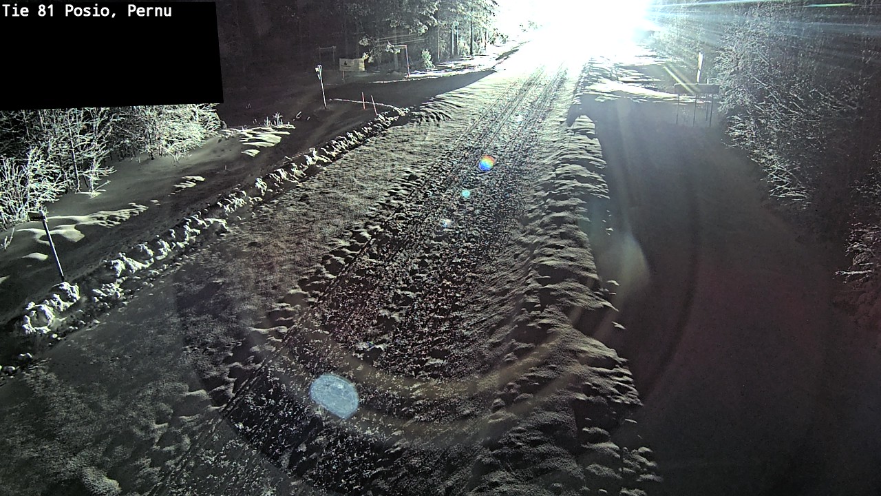 Kelikamerat Kuva Tie 81 Posio, Pernu, Posio, Lappi