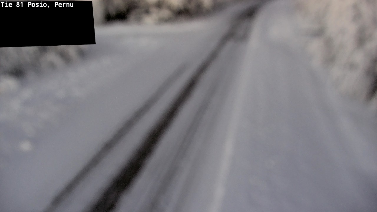 Kelikamerat Kuva Tie 81 Posio, Pernu, Posio, Lappi