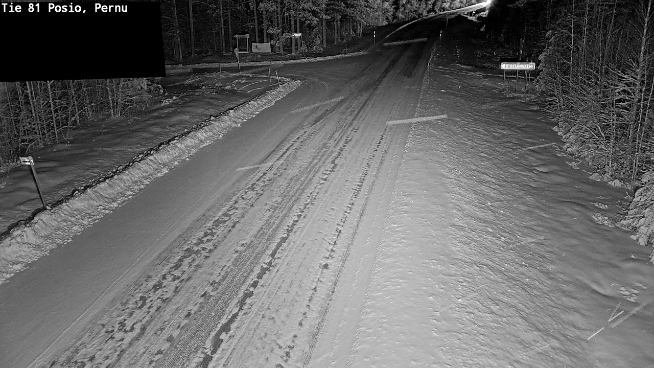 Kelikamerat Kuva Tie 81 Posio, Pernu, Posio, Lappi