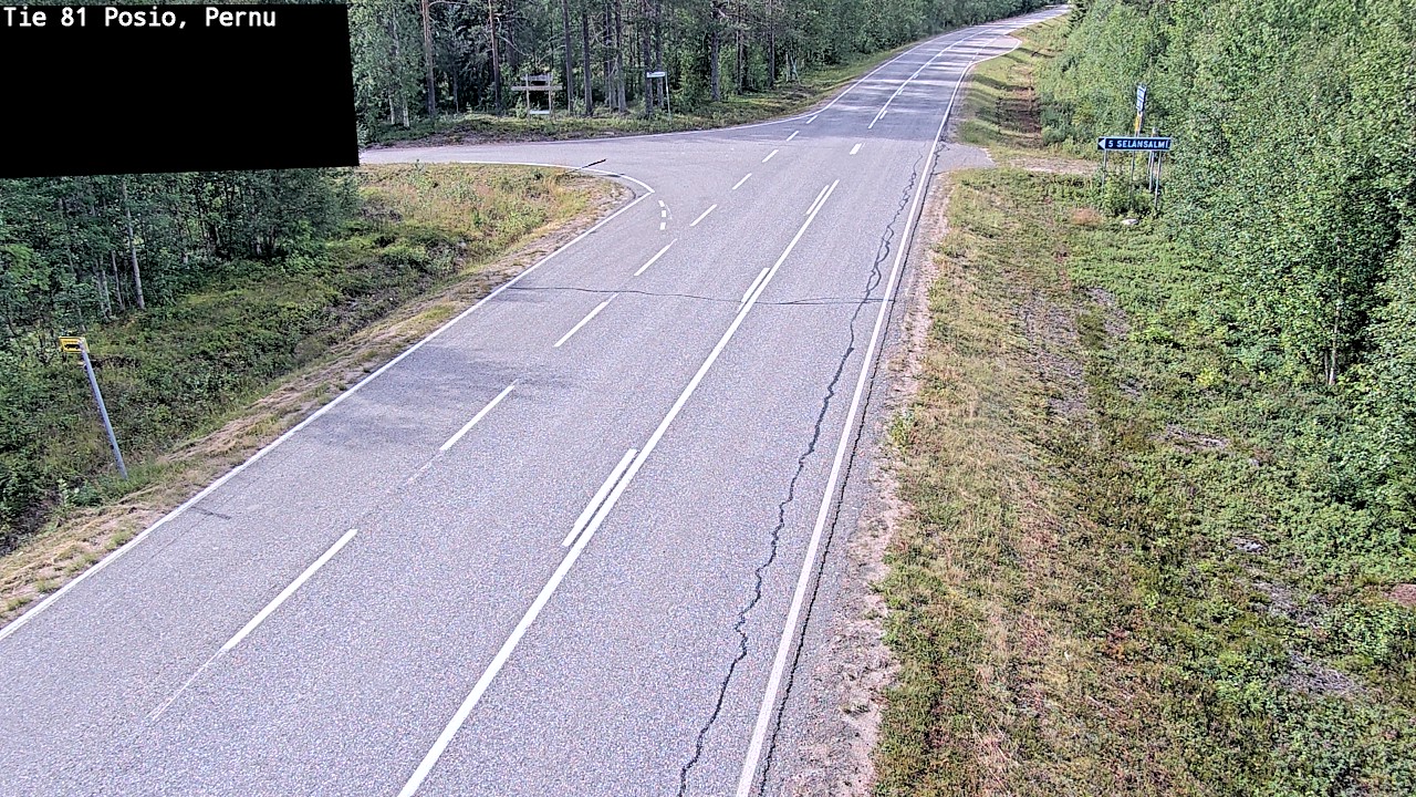 Kelikamerat Kuva Tie 81 Posio, Pernu, Posio, Lappi