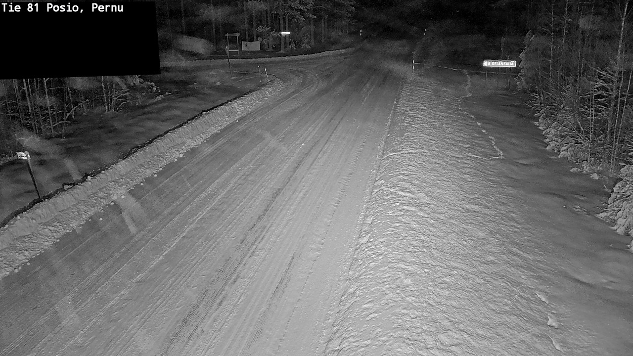 Weather Camera Image Road 81 Posio, Pernu, Posio, Lappi