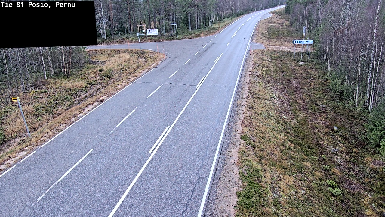 Kelikamerat Kuva Tie 81 Posio, Pernu, Posio, Lappi